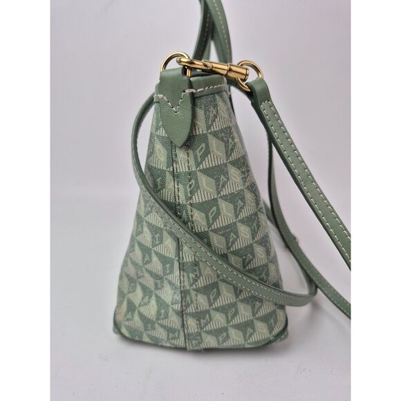 Anya Hindmarch Fern Olive 187541 Tote XS Eyes Crossbody I AM A PLASTIC Bag - Picture 4 of 11